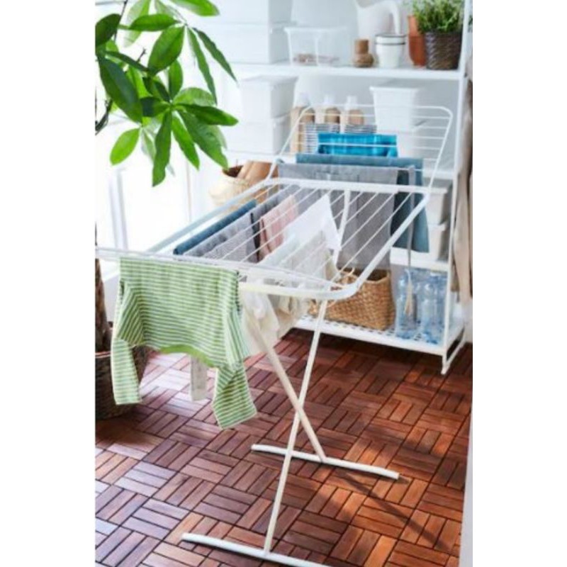 IKEA Draying Rack Clothes Indoor or Outdoor/ Ampaian Pakaian IKEA