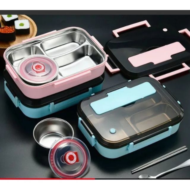 Stainless Steel Tupperware Food Container Soup Container Microwave 120