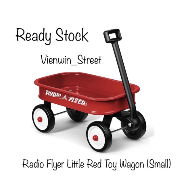 red toy wagon