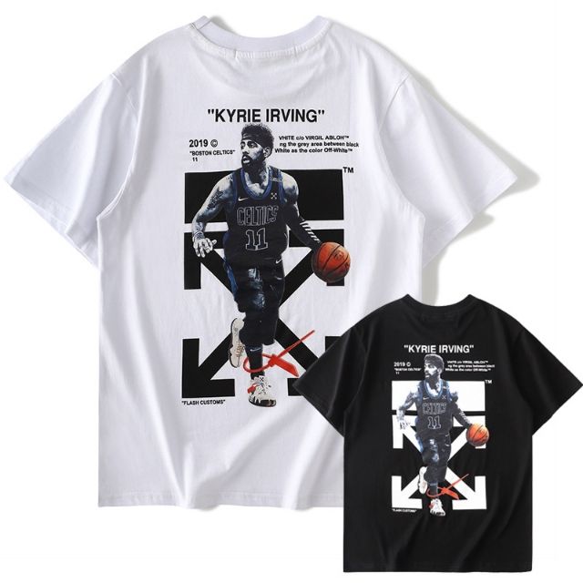 NBA Kyrie Irving Cotton T Shirt Off 