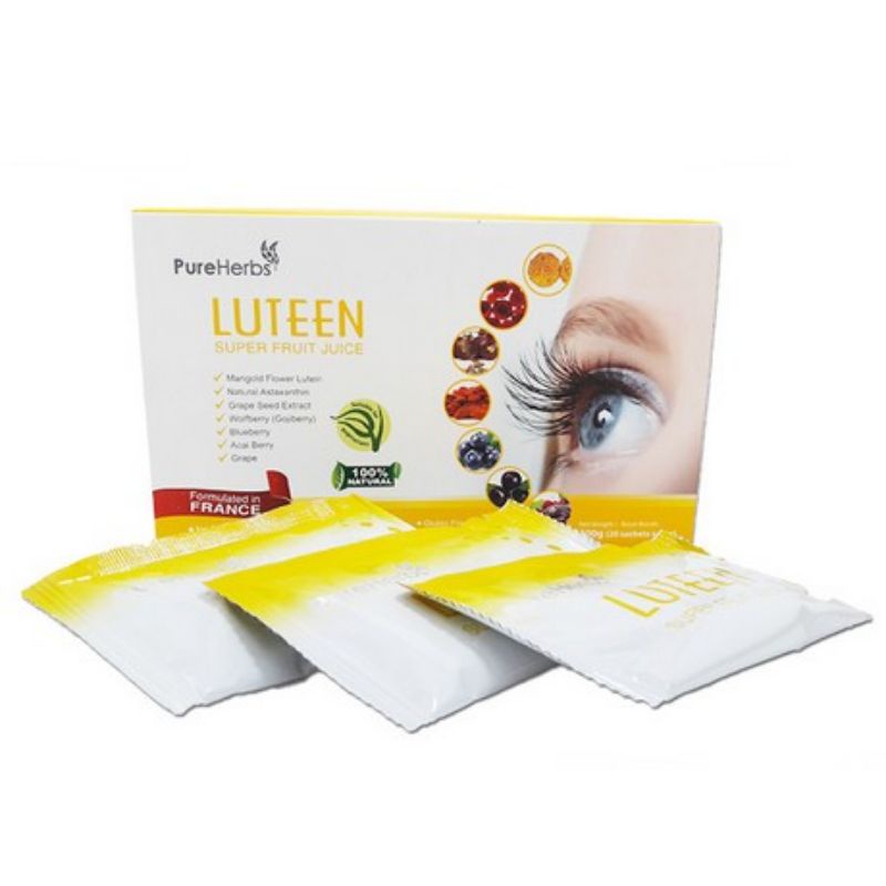 Pure Herbs Luteen Super Fruit Juice 20sachets | Shopee Malaysia