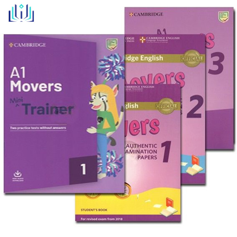 English Original “Movers Level 1 /2 /3 /Trainer A1” Students Kids