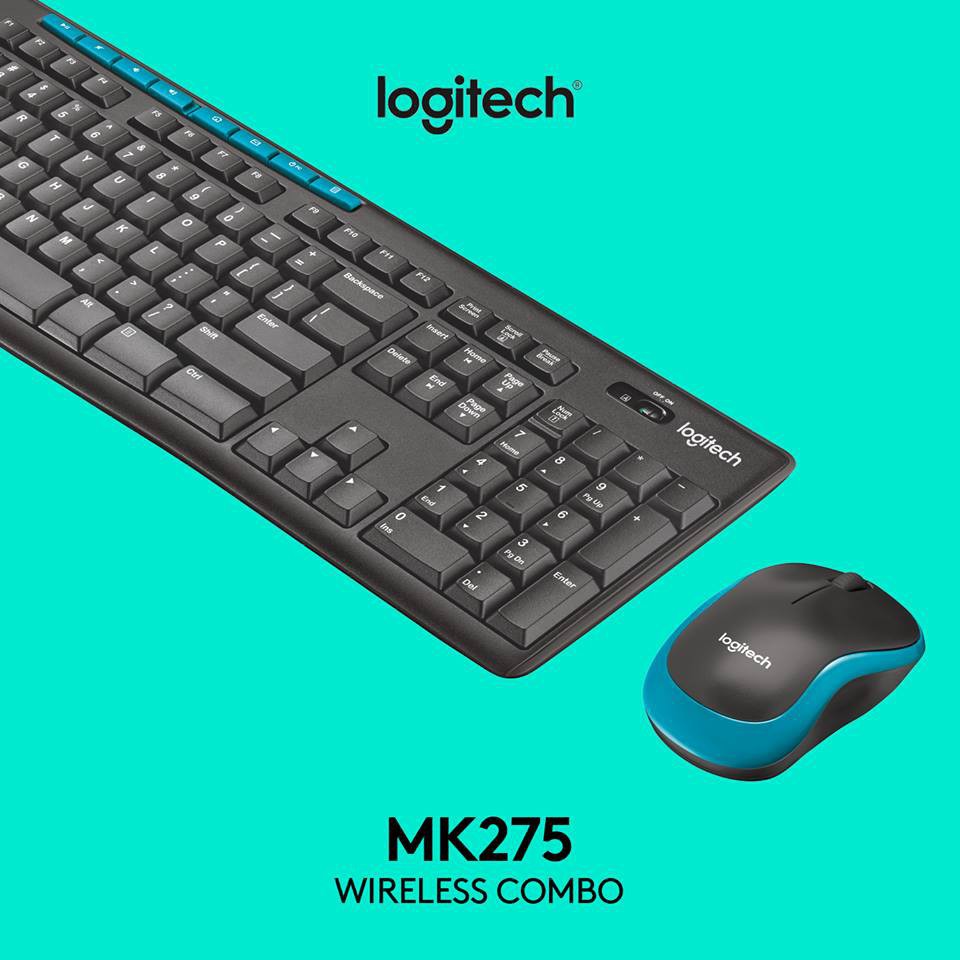 ph&co PC Depot. LOGITECH MK275 WIRELESS KEYBOARD MOUSE COMBO BLACK