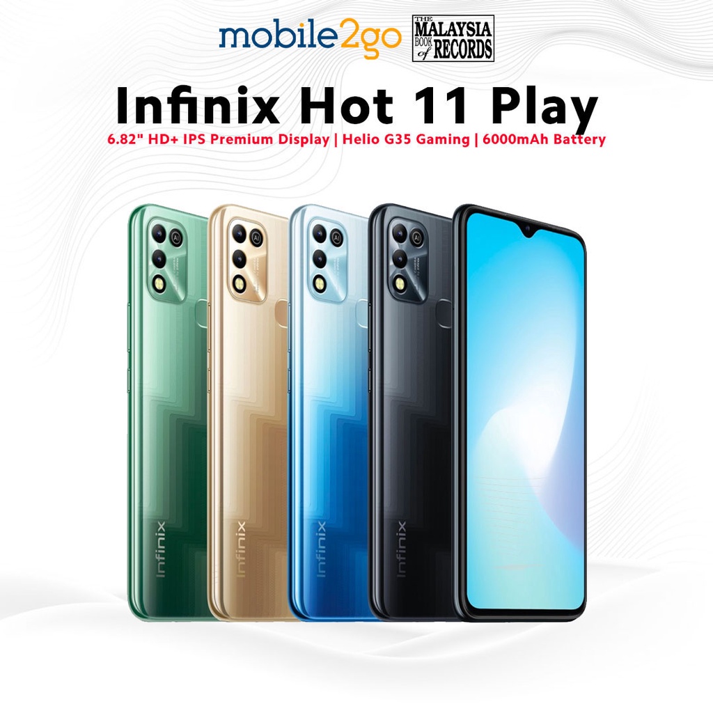 Infinix Hot 11 Play Price in Malaysia & Specs - RM465 | TechNave