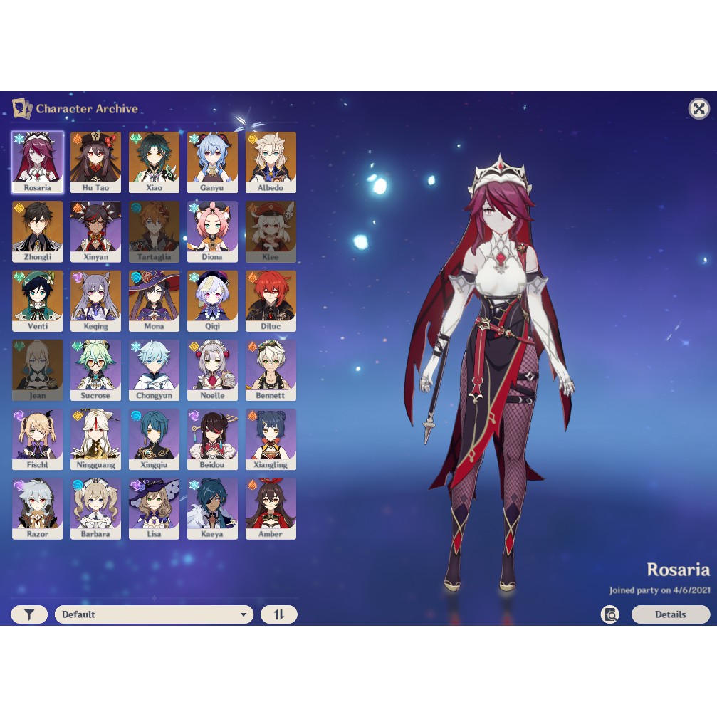 Genshin Impact Ar 55 Account With 10 5 Characters For Sale Shopee Malaysia