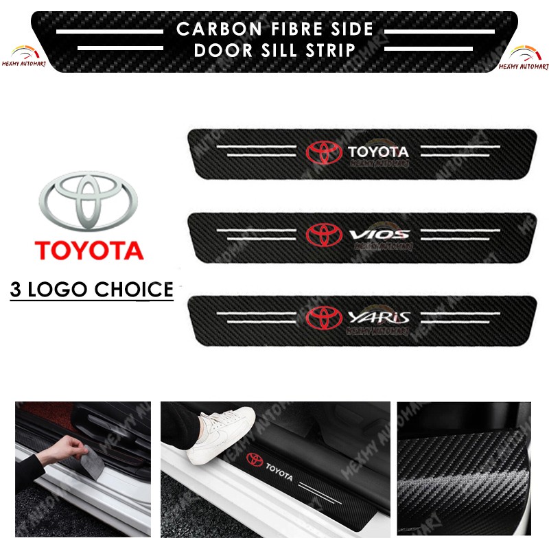 toyota yaris door sill protectors