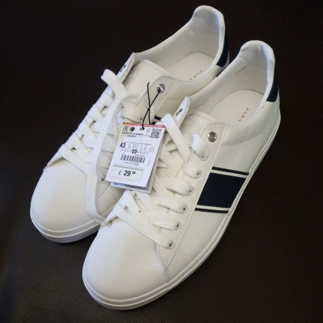 New Zara Man Shoes Sz 43 Shopee Malaysia