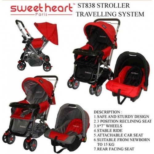 stroller sweet heart