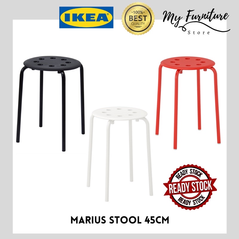 Ikea Marius Stool 100 Genuine Stack, How To Fix Adjustable Bar Stools Ikea