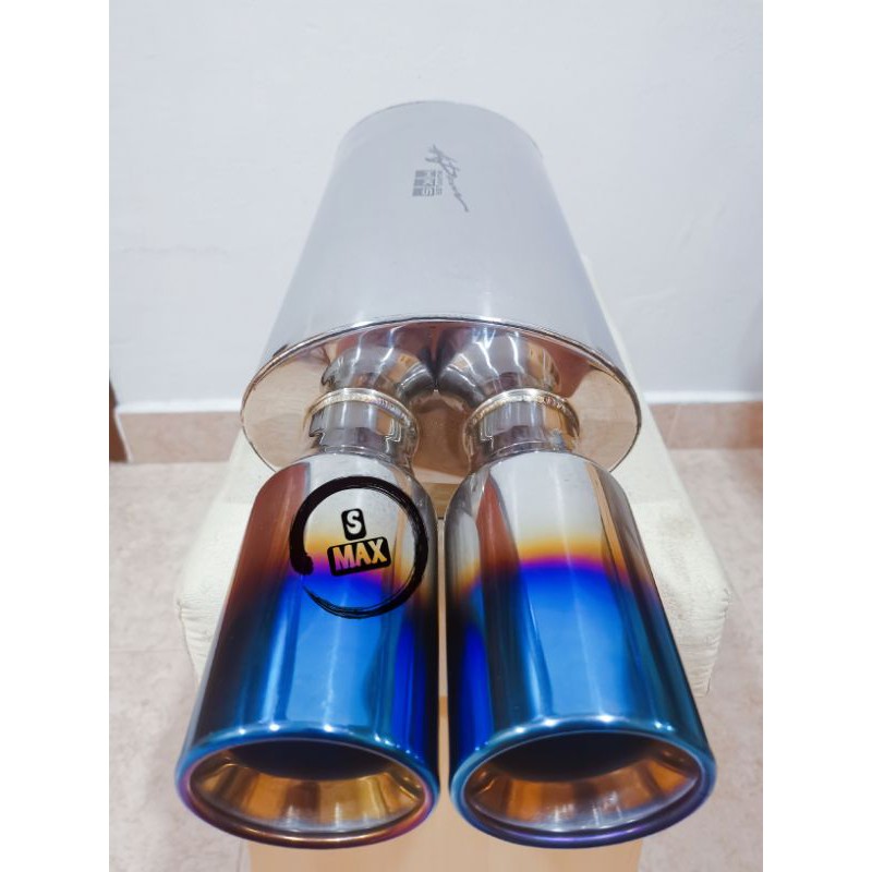HKS POWER MUFFLER TWIN TIP (TITANIUM) Shopee Malaysia