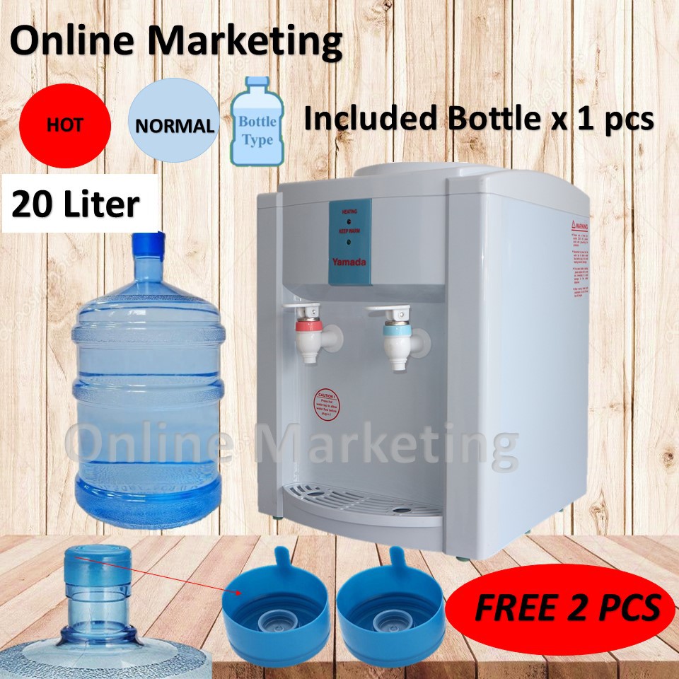 Yamada Hot & Normal Bottle Type Water Dispenser ( Table Top ) Model ...