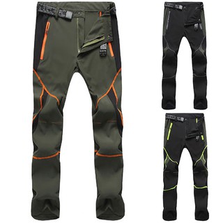 Mens Tactical Cargo Pants Outdoor Hiking Climbing Quick Dry Water Resistance