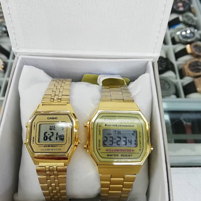 Jam Tangan Wanita Casio 1pcs 2 Jenis Shopee Malaysia