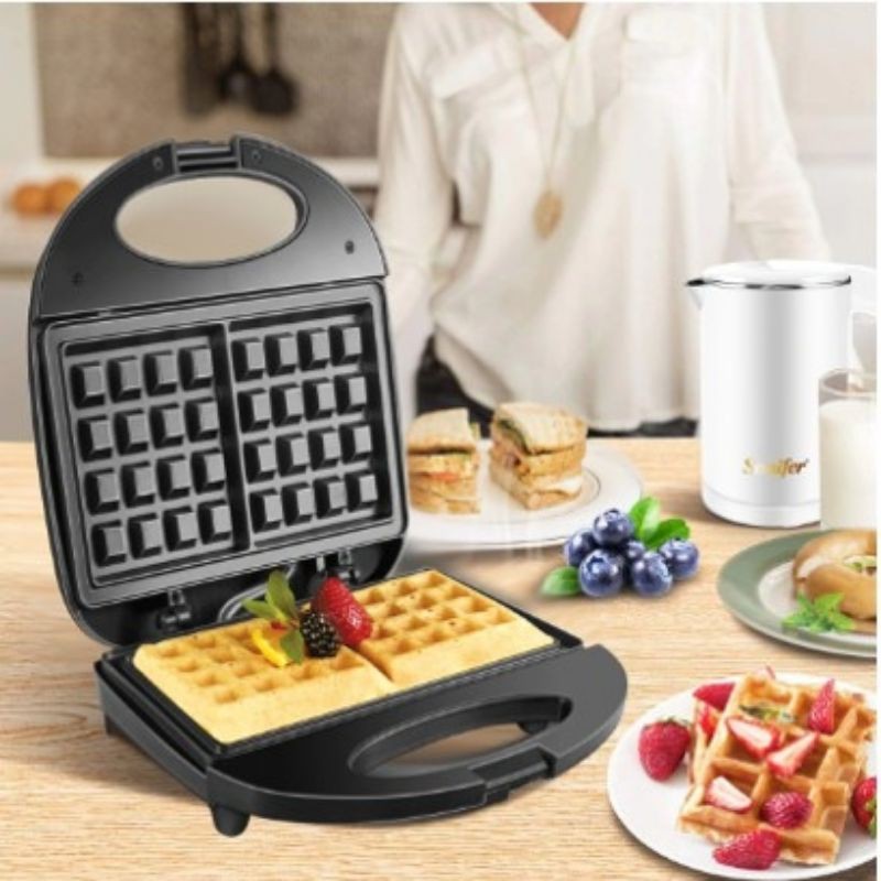 NEW ITEM Waffle Machine Breakfast machine Maker Baking Tools Sandwich Non Stick Coated Plate