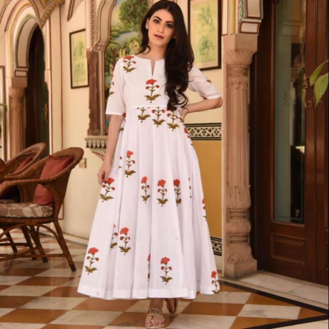 long kurti like gown