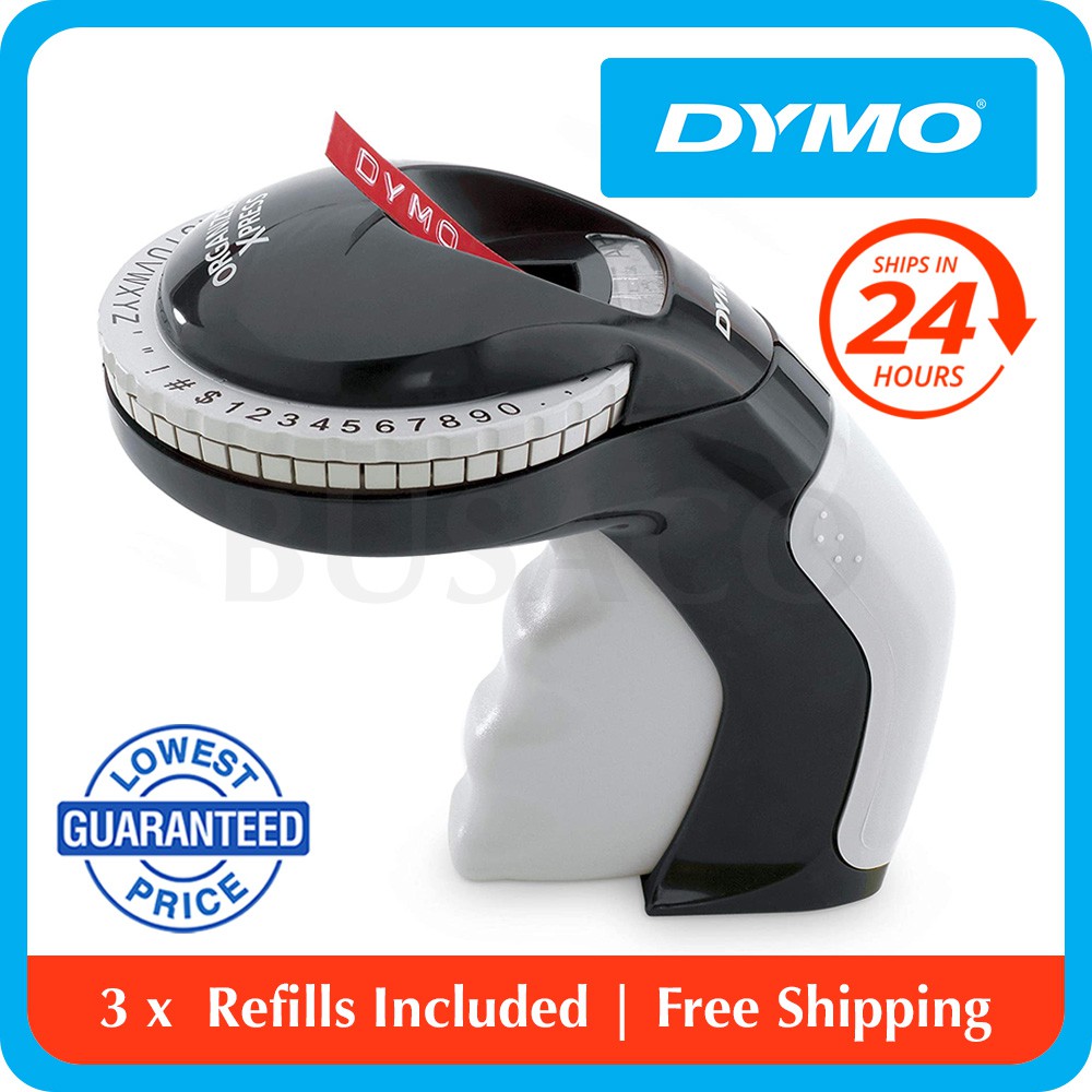 🔥Ready Stock🔥 DYMO Embossing Label Maker Organizer Xpress Pro 12966 with 3x Label Refills