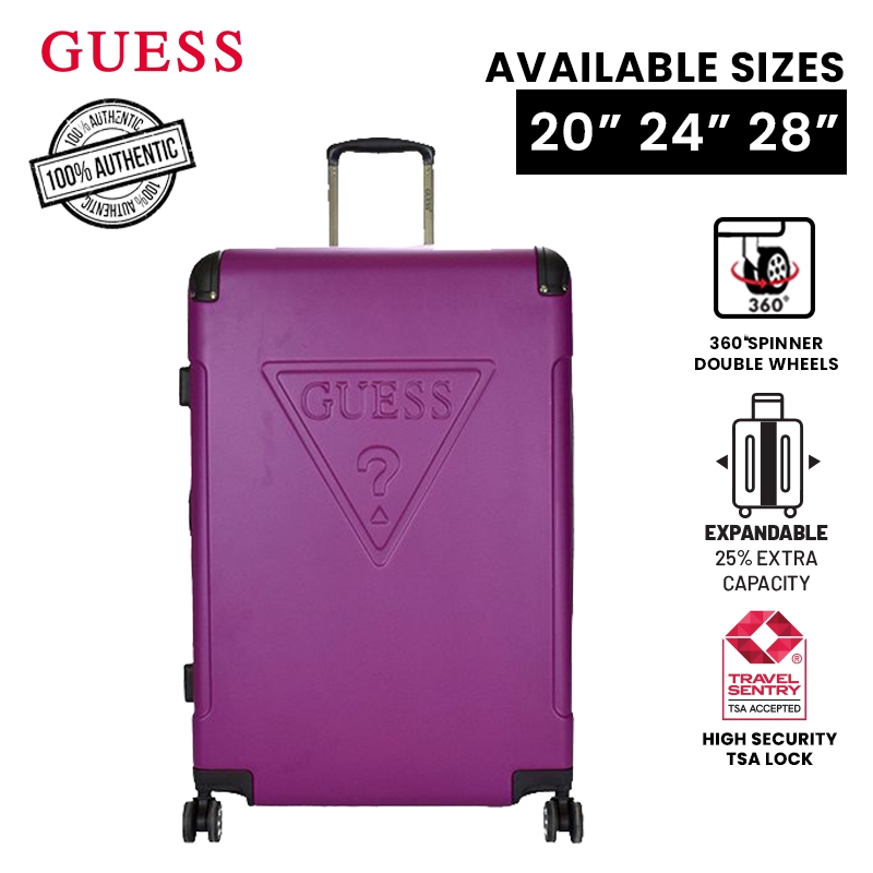 Guess Marlow HS (24") Luggage Expandable 8Wheel Spinner Hard Case GTH