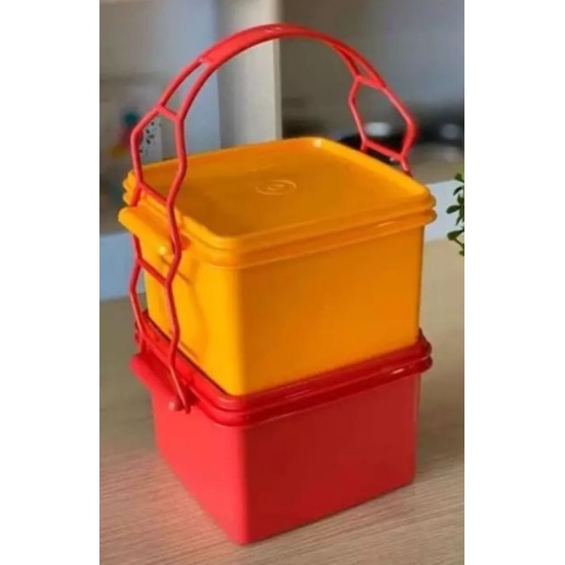 Buy Tupperware Tiffin Double Deep Mangkuk Tingkat Tupperware Picnic Container Cariolier Bekas Plastik Tapau Seetracker Malaysia