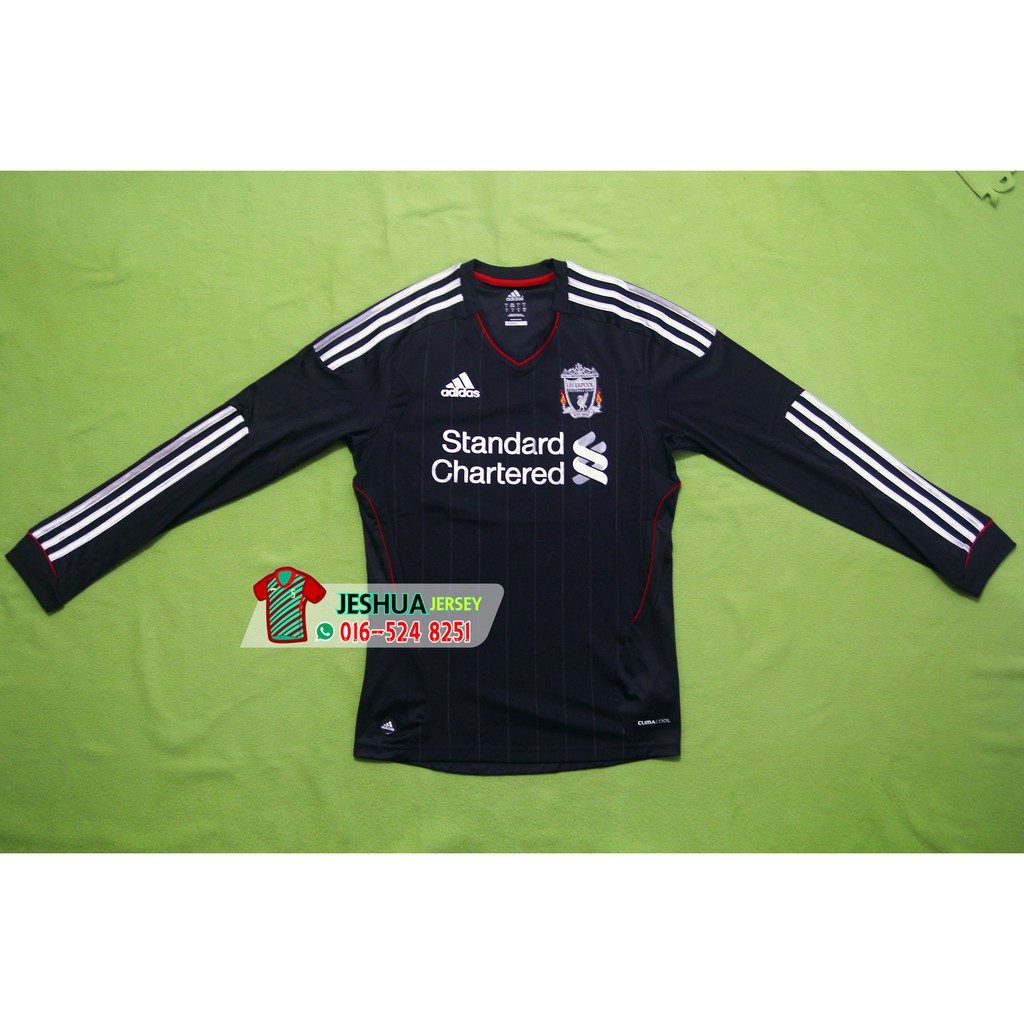 liverpool away jersey long sleeve