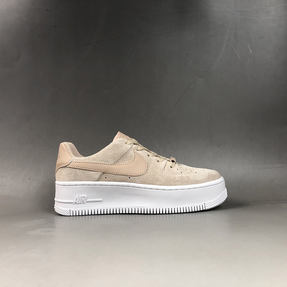 nike air force one particle beige