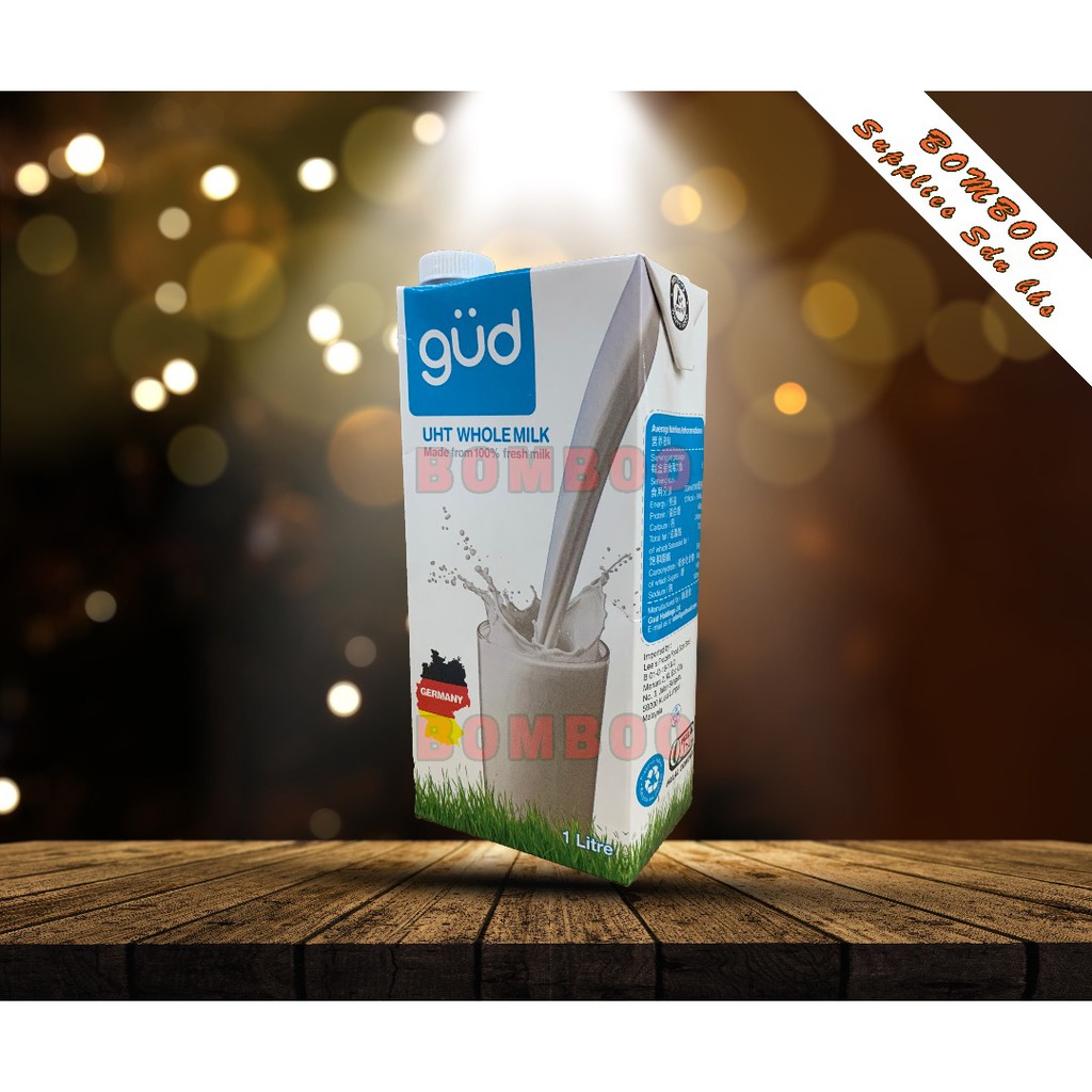 GUD Uht Whole Milk Full Cream Milk 1L Shopee Malaysia