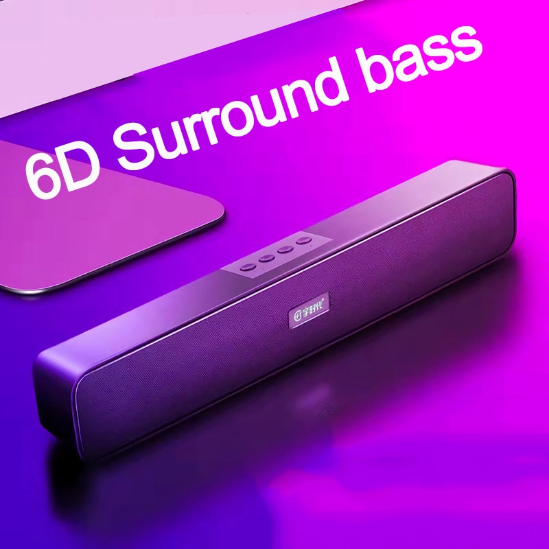 Wireless Fashion Bluetooth Speakers Subwoofer Sound Bar Home Surround