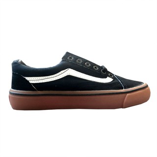 harga vans old skool black gum original