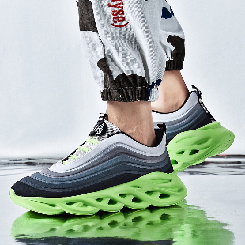 light green shoes mens