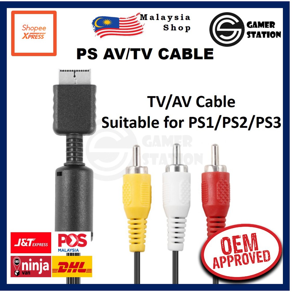 ps2 cable av