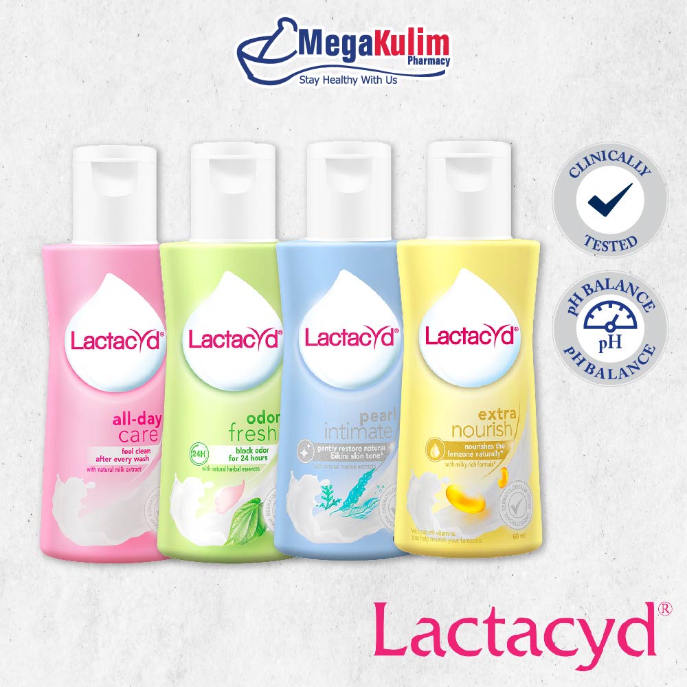 Lactacyd Daily Feminine Wash 60mL Shopee Malaysia