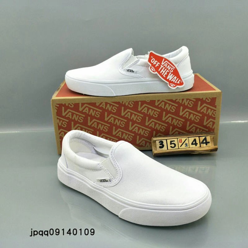 van white shoes