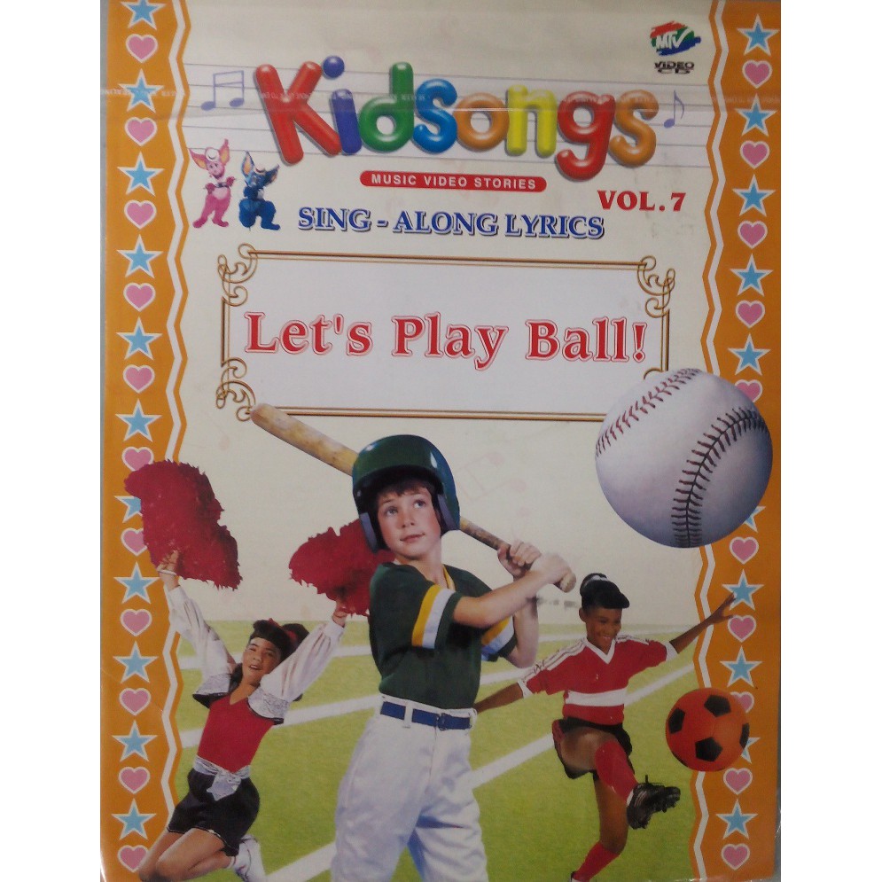 Kidsongs Sing Along Lyrics Let's Play Ball Vol.7 VCD | Shopee Malaysia