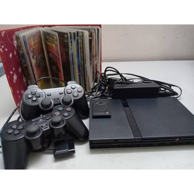  Ps2 console with free games Shopee Malaysia