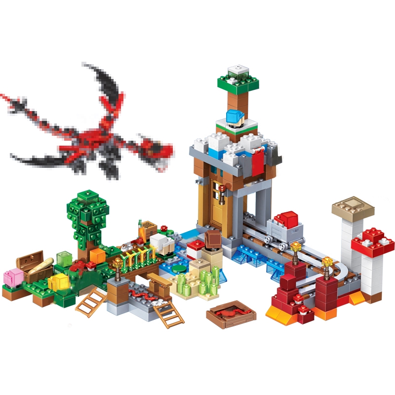 shopee lego minecraft