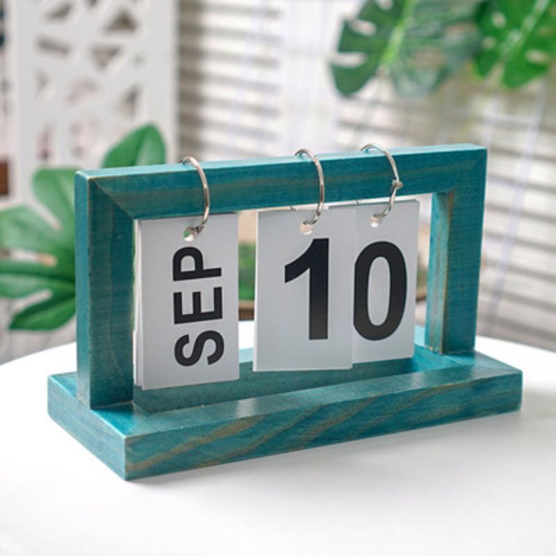 Simple Desk Calendar 2021 Student Desktop Decoration Small Calendar ...