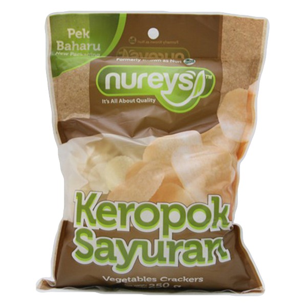 NUREYS KEROPOK SAYURAN 250g (MALAYSIAN PRODUCT)