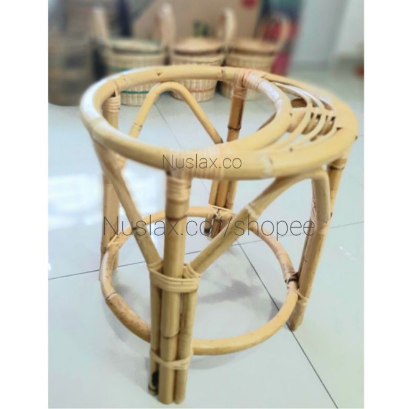 Kerusi tangas spa rattan commode rattan chair | Shopee Malaysia