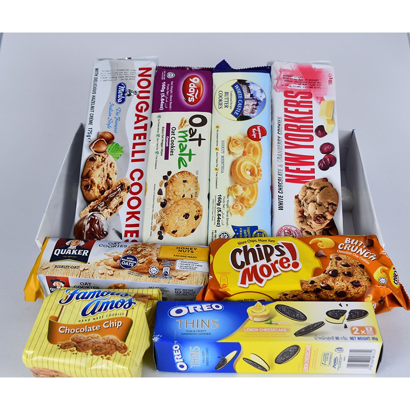 Assorted Cookies Gift Box By IndulgenceCookies Shopee Malaysia