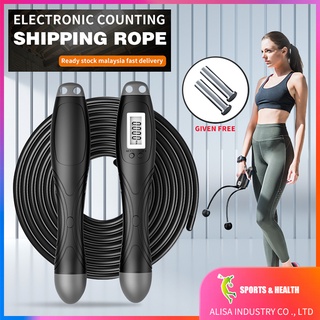 Digital Counting Jump Rope Indoor/ Outdoor Fitness Equipment Fitted Skipping Ropes Lost Weights Workout Excercise Tools