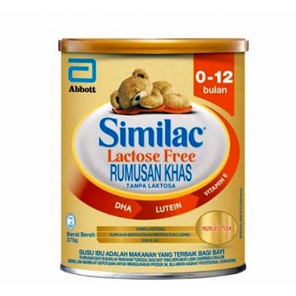 milk formula lactose free