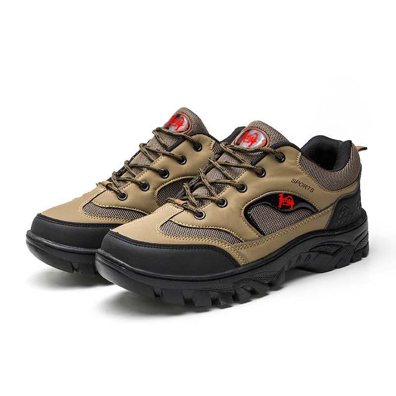 669 SPORT HIKING SHOES BLACK CAMEL GREEN GREY OUTDOOR WEAR RESISTANT NON-SLIP WATER PROOF BREATHABLE TREKKING CLIMBING