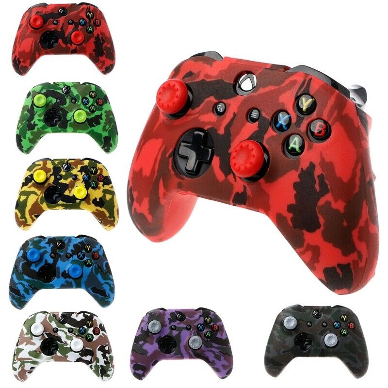 Xbox One Silicone Controller Skin Cover Camo Case Grips For S X Elite Shopee Malaysia