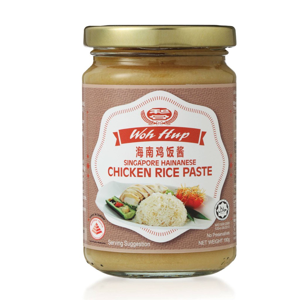 WOHHUP HAINANESE CHICKEN RICE PASTE 190GM | Shopee Malaysia