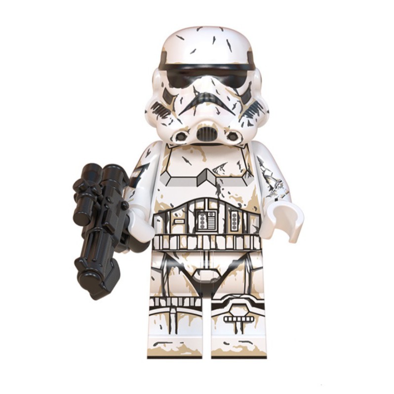 Storm Trooper Battle Damage Star Wars Malaysia Ready Stock Minifigure