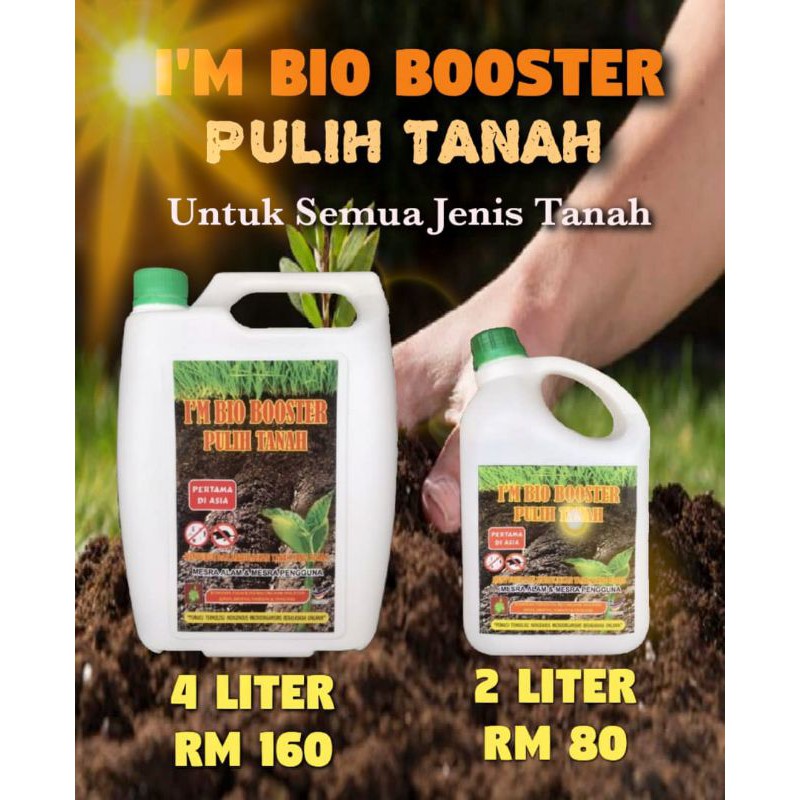 IM Bio Booster Pulih Tanah/Soil Ammendment  Shopee Malaysia