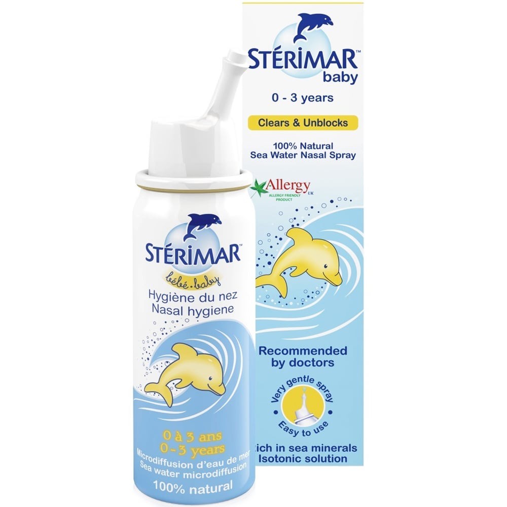 Sterimar Sea Water Nasal Spray for 0 to 3 Yrs (50ml) | Shopee Malaysia