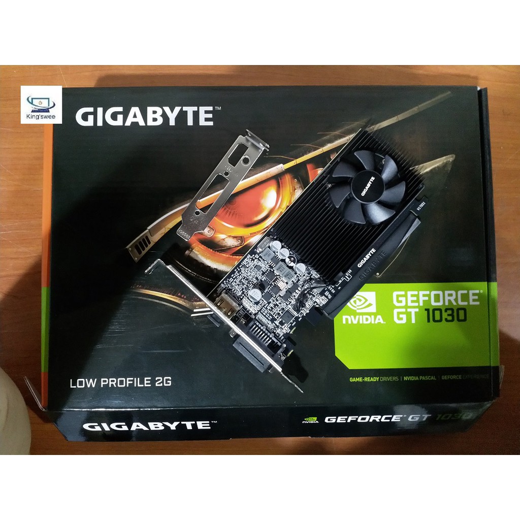 Gigabyte Arktek GT710 GT730 GT1030 2GB 4GB DDR5 Low Profile Graphic ...