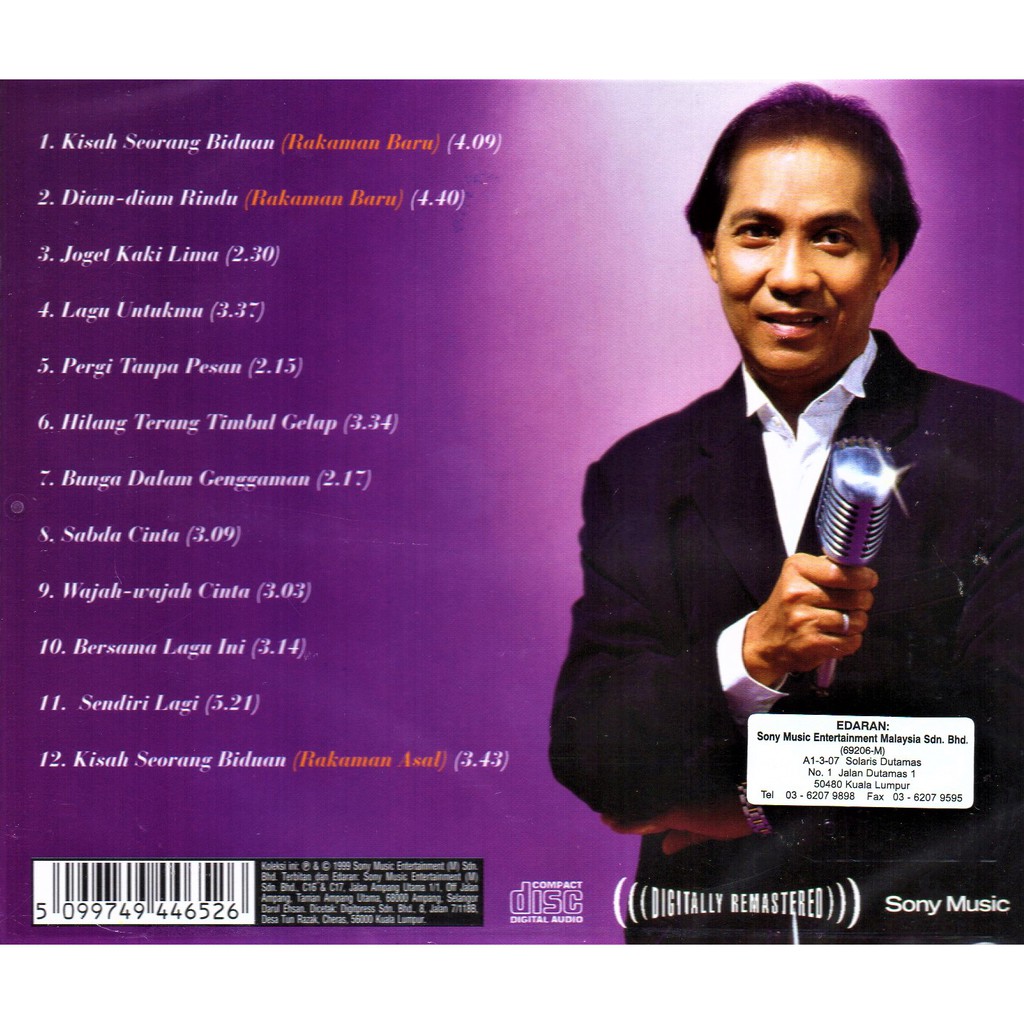Dahlan Zainuddin Biduan 25 Tahun 74 99 Kolesksi Terbaik Cd Shopee Malaysia