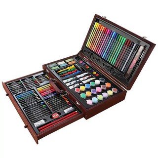  warna  pensilpen colour pen pensil case lukisan  Set cat  air  