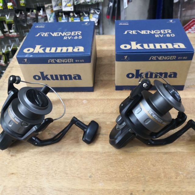 reel okuma revenger rv 80